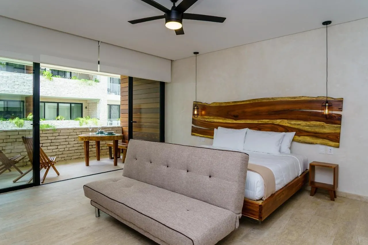 Beautifully Minimalistic Studio Wrapped In Nature By Stella Rentals Tulum