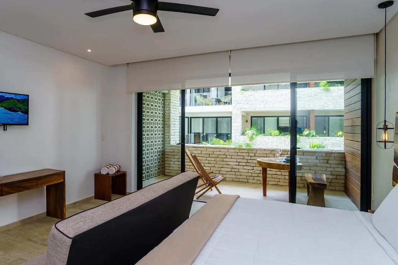 Beautifully Minimalistic Studio Wrapped In Nature By Stella Rentals Tulum Apartment