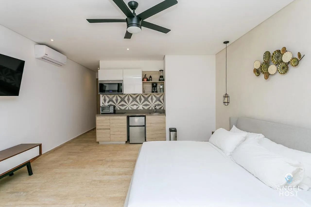 Beautifully Minimalistic Studio Wrapped In Nature By Stella Rentals Tulum Mexico