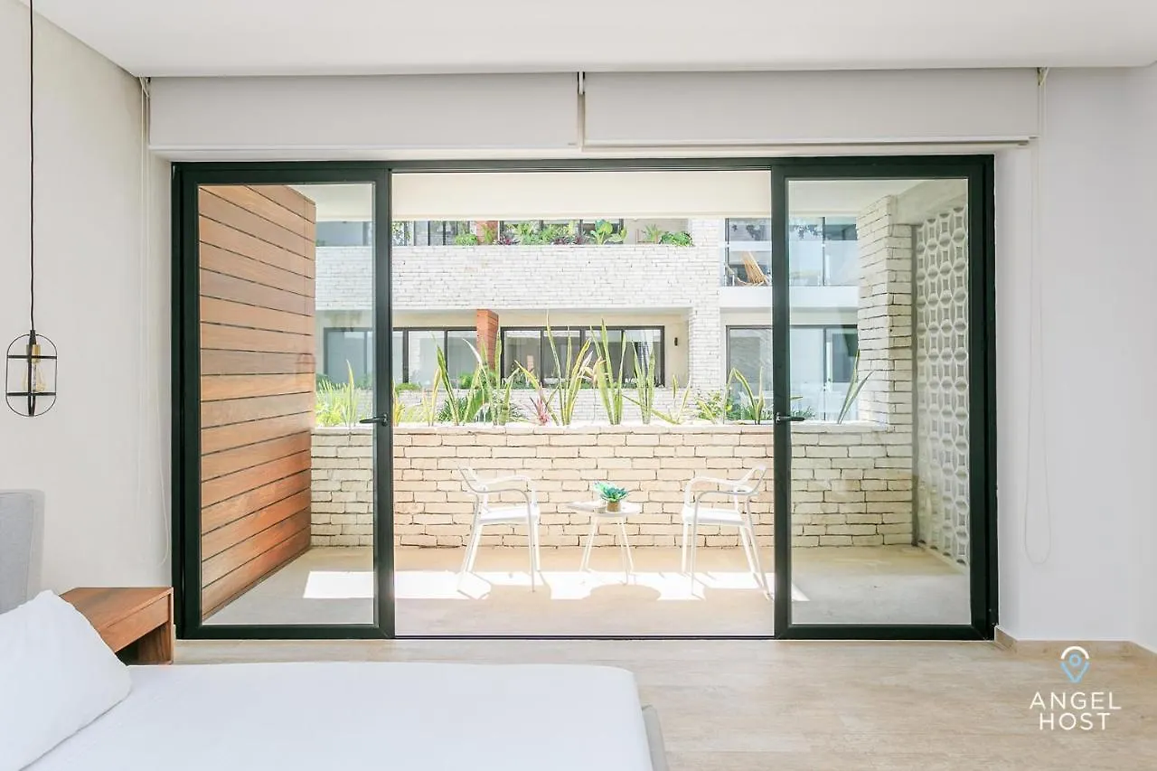 Apartment Beautifully Minimalistic Studio Wrapped In Nature By Stella Rentals Tulum Mexico