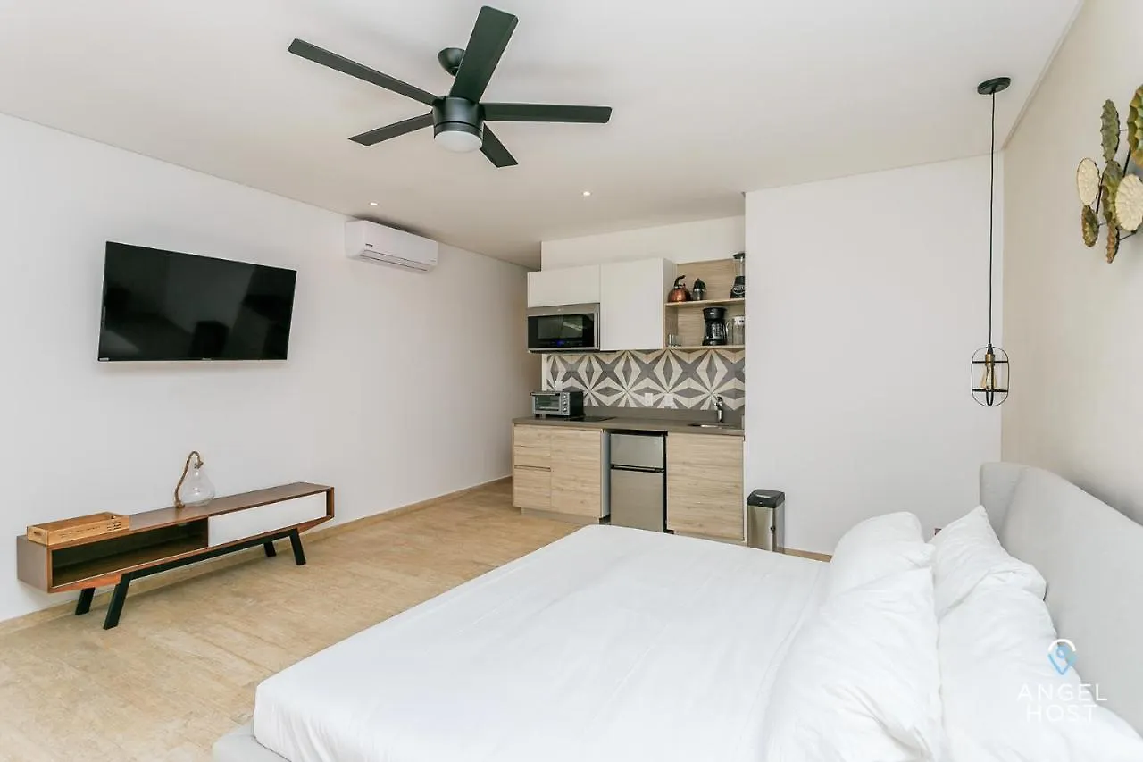 Beautifully Minimalistic Studio Wrapped In Nature By Stella Rentals Tulum Apartment