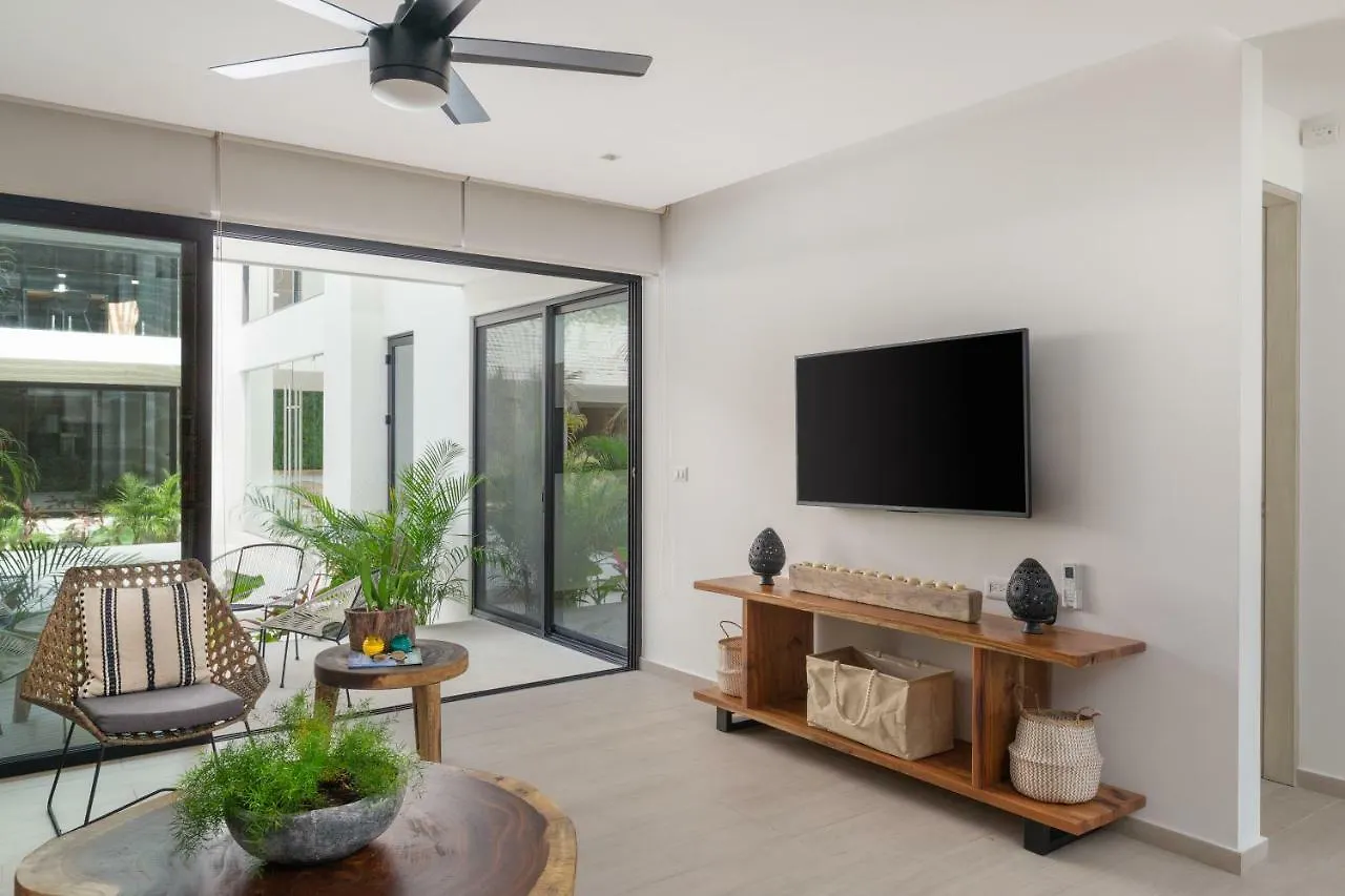 Apartment Beautifully Minimalistic Studio Wrapped In Nature By Stella Rentals Tulum Mexico