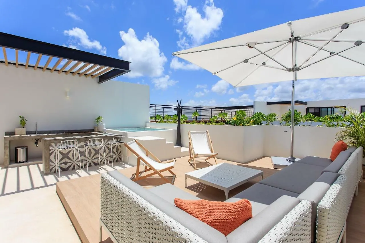 Apartment Beautifully Minimalistic Studio Wrapped In Nature By Stella Rentals Tulum