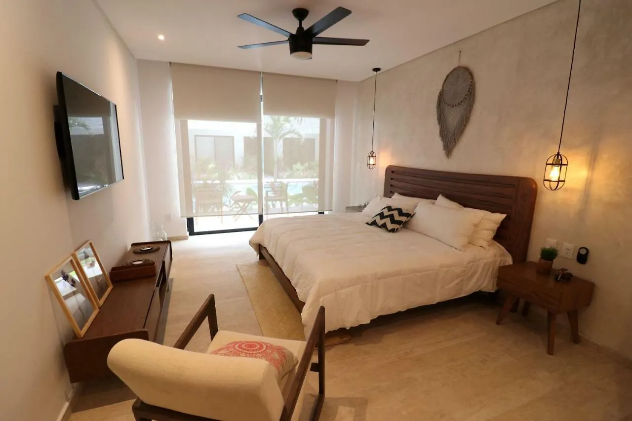 Beautifully Minimalistic Studio Wrapped In Nature By Stella Rentals Tulum 0*,